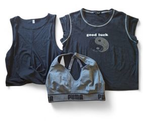 Women's blouse set, Puma and Forever 21