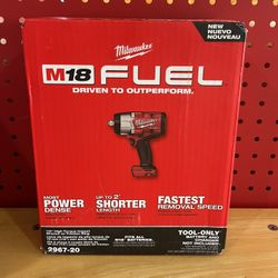M18 Fuel 1/2” High Torque Impact Wrench W/friction Ring 