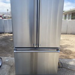 Viking Counter Depth 3 Door Stainless Steel Fridge