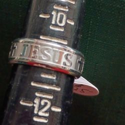 New Stainless Steel Jusus' Band Size 11/12 Mpu Serious Buyers Don't Deliver Cash Only Price Firm 