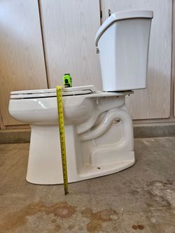 Tall Kohler toilet