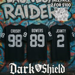 Raider Jerseys 2 For $100