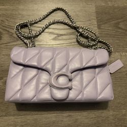 Coach Quilted Leather Tabby 26 Shoulder Bag 