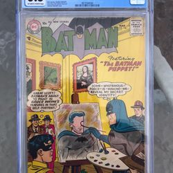 Batman #106 (1957) CGC 3.5 — O/w to white pages; Moldoff Identify Reveal Cover