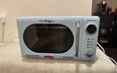 Nostalgia Blue Microwave