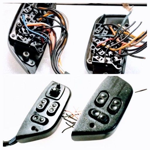 ELECTRIC WINDOWS SWITCHES WITH BEZELS. SINGLE CAB. 9296 FORD F150