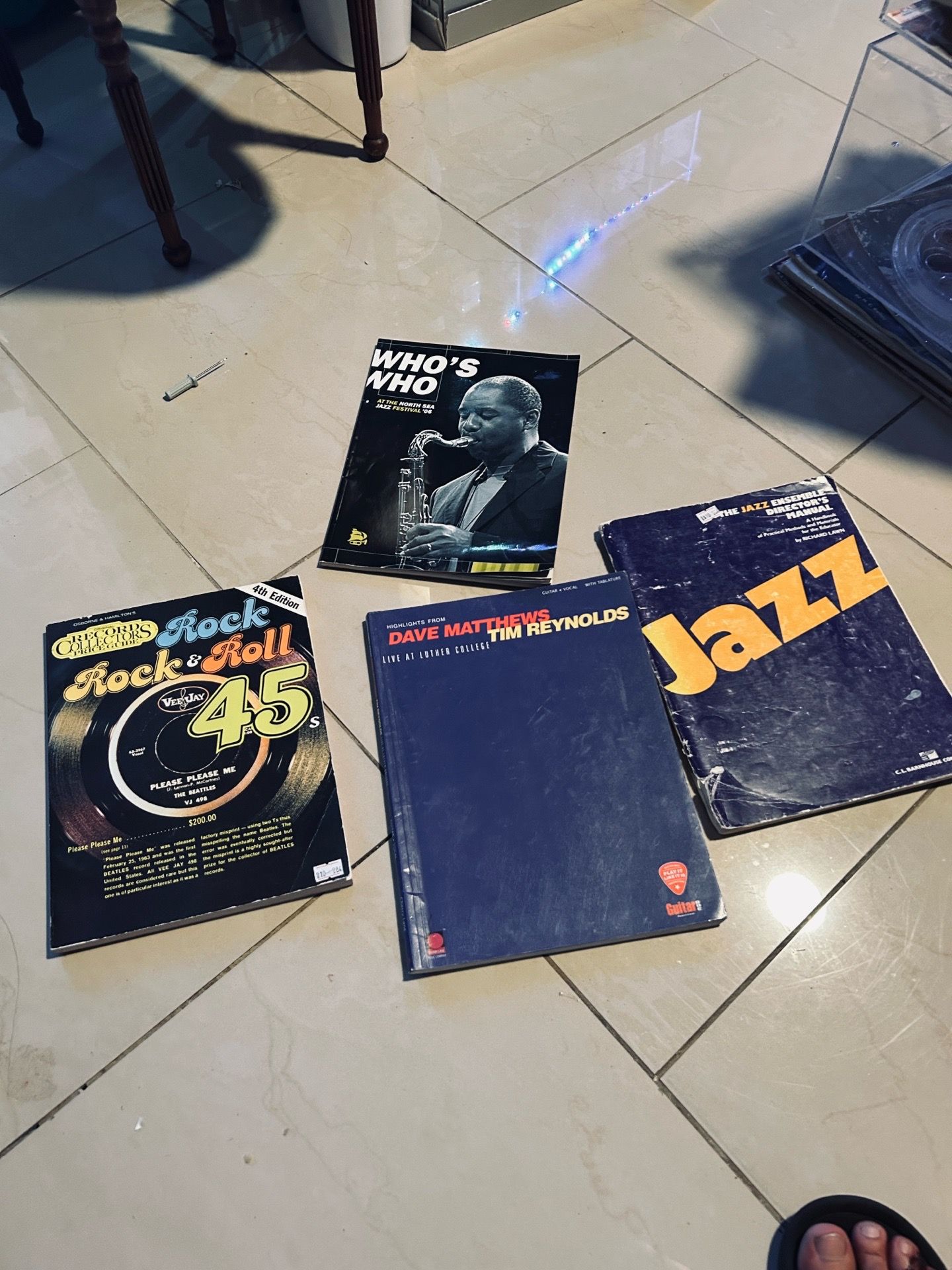 Assorted music books