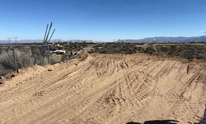 Concrete and dirt dump