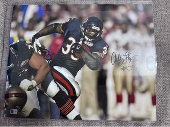 Anthony Thomas signed Autograph Chicago Bears autographed 16x20 Photo - Beckett