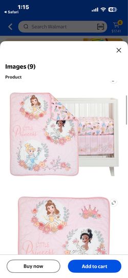 disney princess lambs and ivy crib bedding