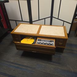 Arvin Stereo Phonograph Radio Console 