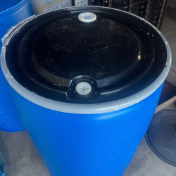 55 gallons  drum open top