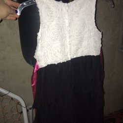 Black And White Party Dress 