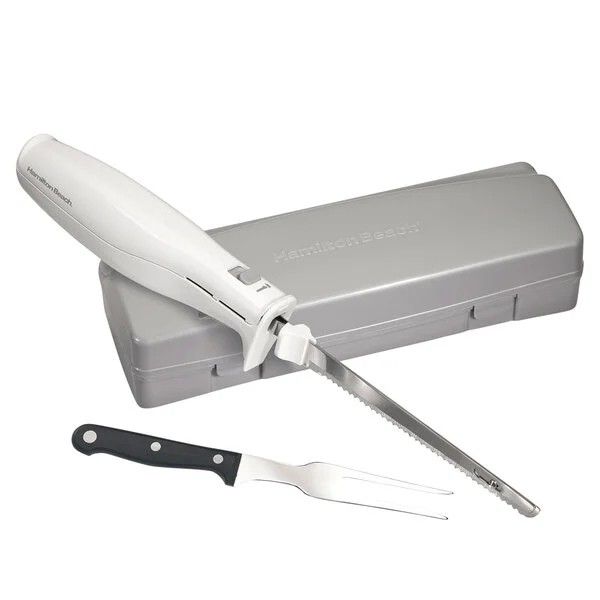Hamilton Beach Electric Knife Set With Case