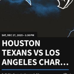 Chargers Texans Ticket Scam