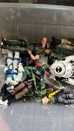 Lot of Mixed Action Figures with Accessories