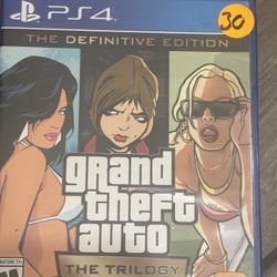 Grand Theft Auto Trilogy Ps4 