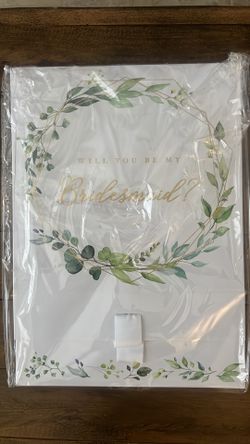 One bridesmaids box Wedding