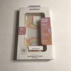 Incipio Design Series Case for iPhone 13 Pro (6.1”) Rainbow large Camera