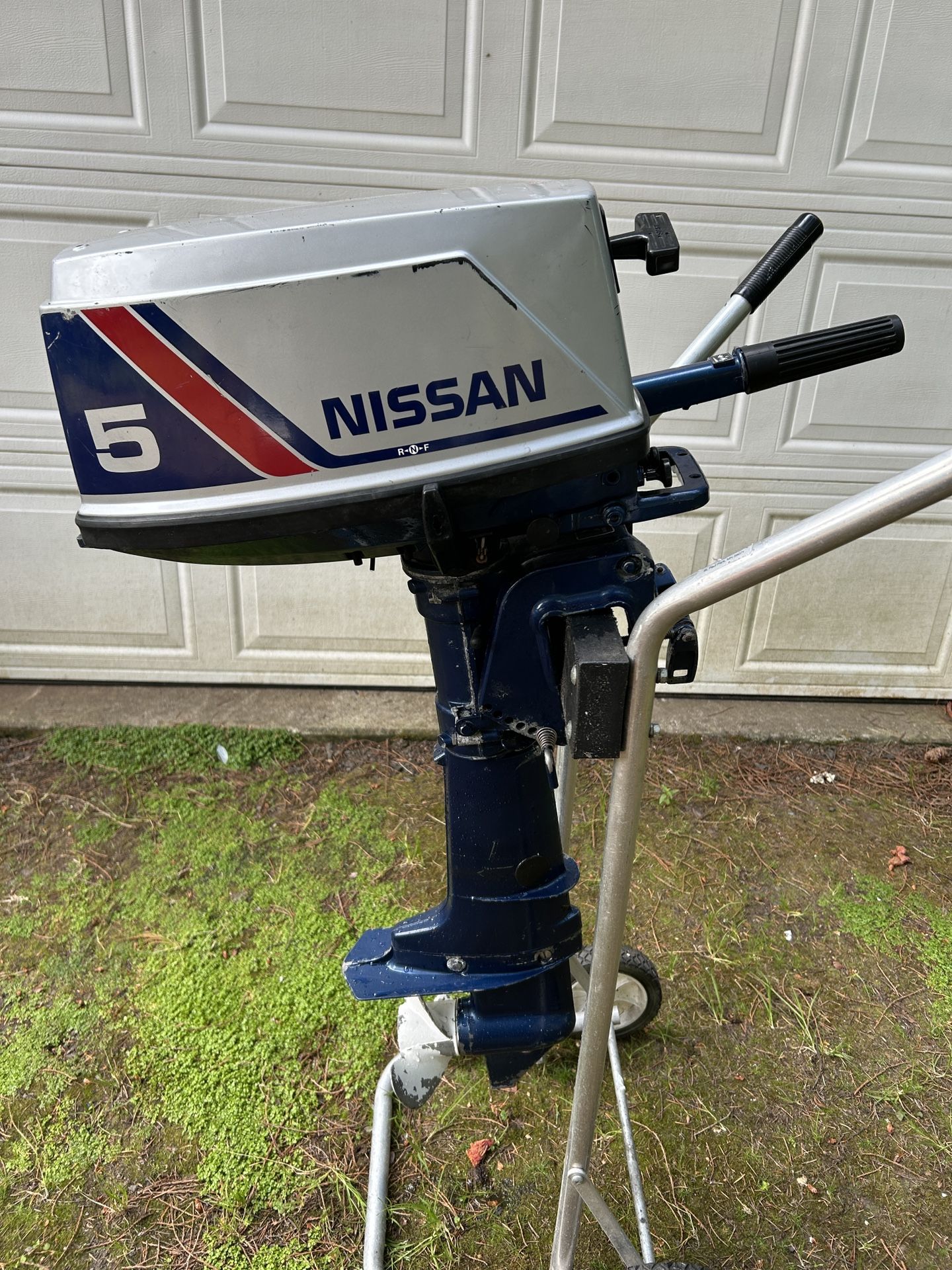 5 HP Nissan Outboard 2 stroke