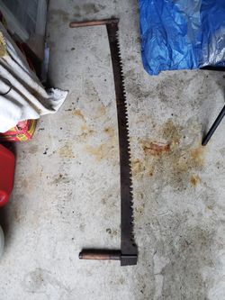 Antique Hand Saw. 