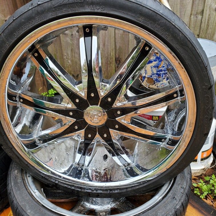 20 Inch Rims (One Bent)