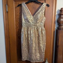 Gold Formal Dress