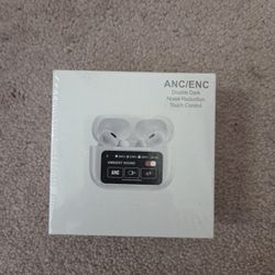 New Sealed A9 Pro Smart Touch Screen Wireless Earbuds