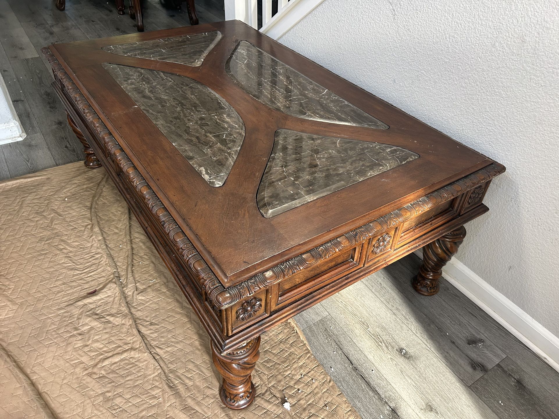 Elegant Marble Coffee Table