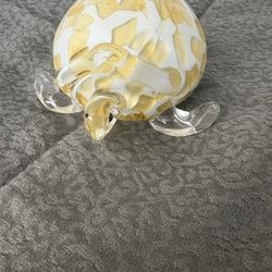 Lenox Glass Turtle