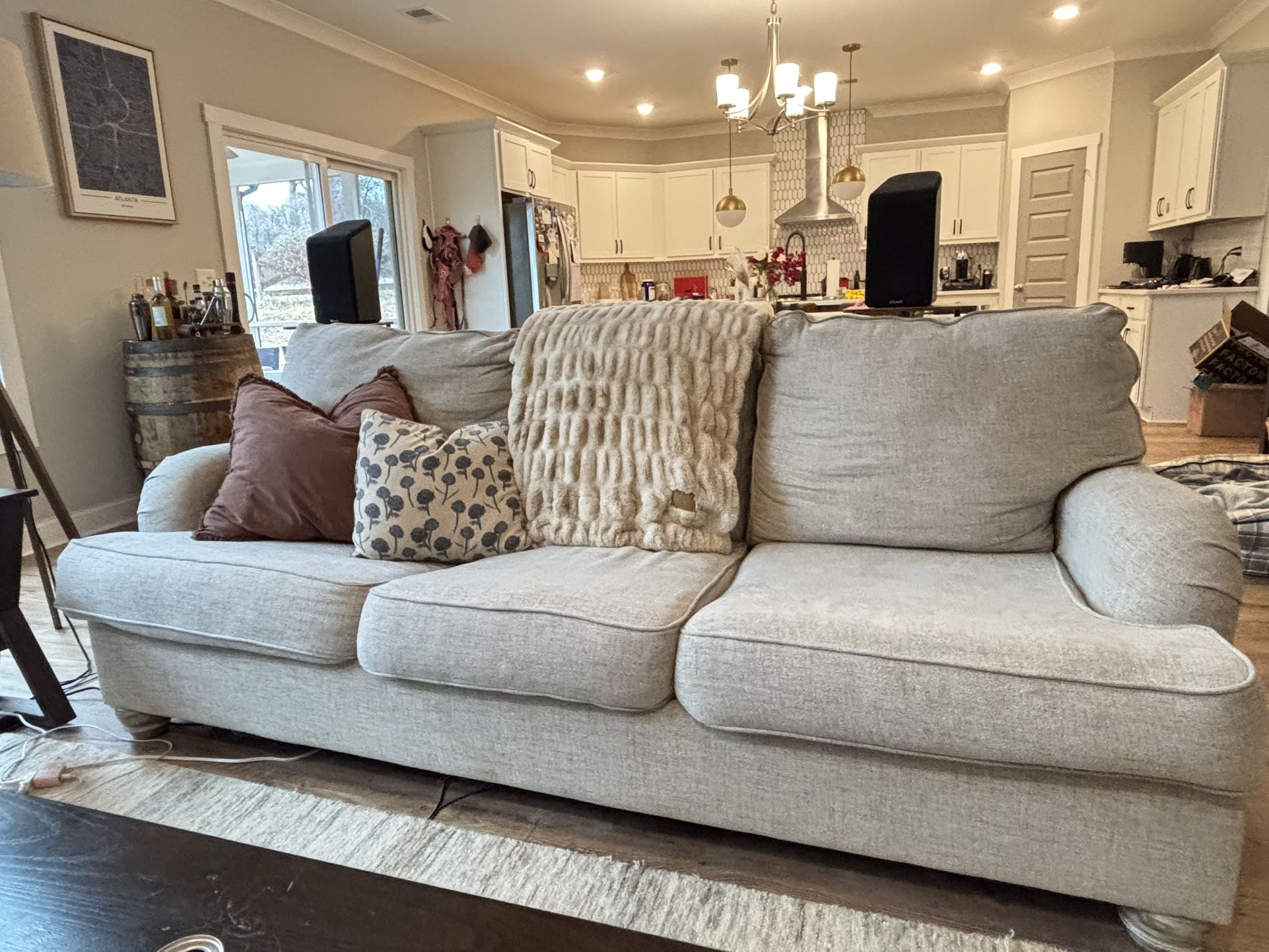 Couch and Loveseat Set