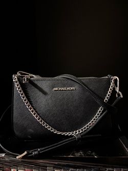 Jet Set Medium Saffiano Leather Crossbody Bag