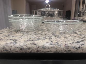 princess House translucent Bowls