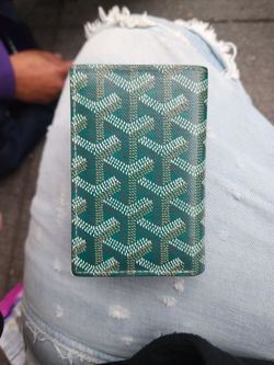 GOYARD SAINT PIERRE WALLET in FORES5T GREEN