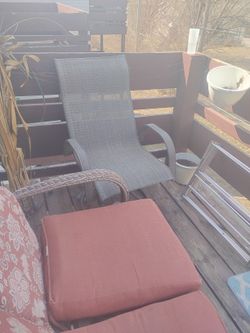 Patio Chairs & Grill