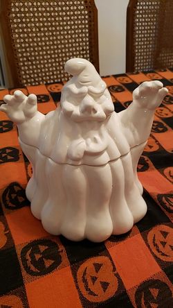 Halloween Ghost cookie jar