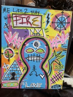 CONTEMPORARY VENICE BEACH ARTIST PAINTING