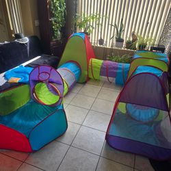 7 in 1 Kids Pop Up Tent - WAS $70