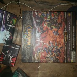 Vintage World Of Warcraft Miniatures Game With Tons Of Extras