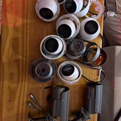 10 Security cameras 