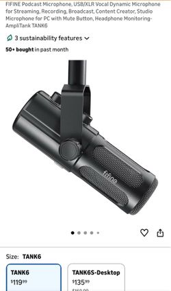 Fifine Tank 6 Microphone