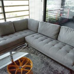 Gray Sectional Sofa