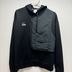 Nike black dry fit, F.C Pull over Hoodie