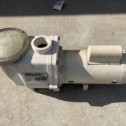 Pentair WhisperFlo High Performance Inground Pool Pump - 1.5 HP This is a professional-grade, full-rated Pentair WhisperFlo (Model WFE-6) inground poo