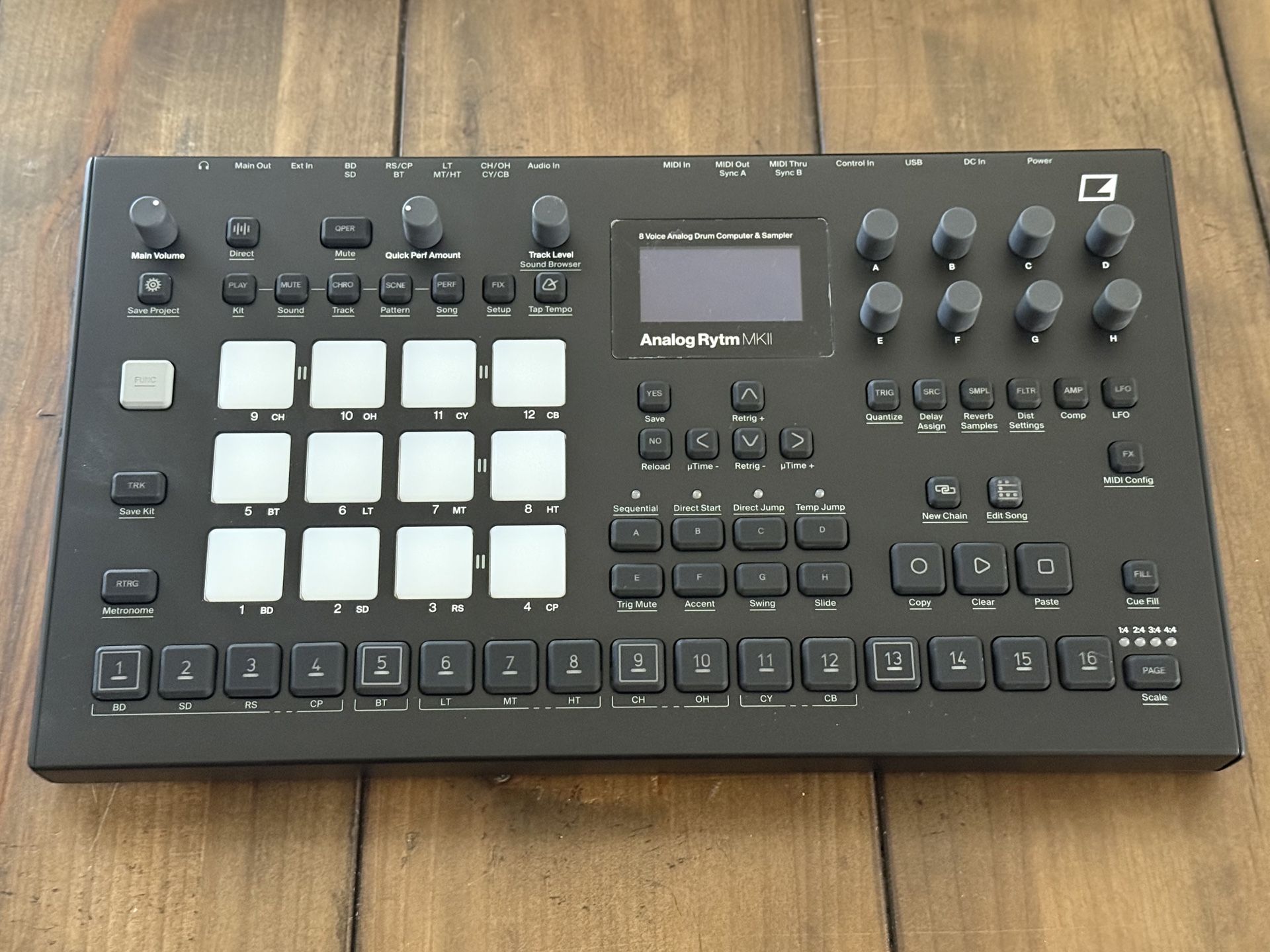 Elektron Analog Rytm MkII Black