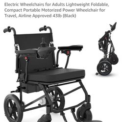 Foldable Electric Chair Lightweight 