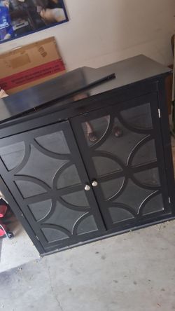 Cabinet decor 36" wide /Glass doors