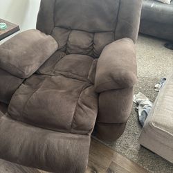 Brown Recliner