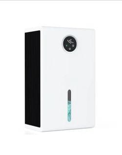 Topteng - Dehumidifier for 1000 Sq.Ft Home-30dB Ultra-Quiet,Energy Saving,with Touch Screen&7-Color LED Light for Bedroom/Basement - White