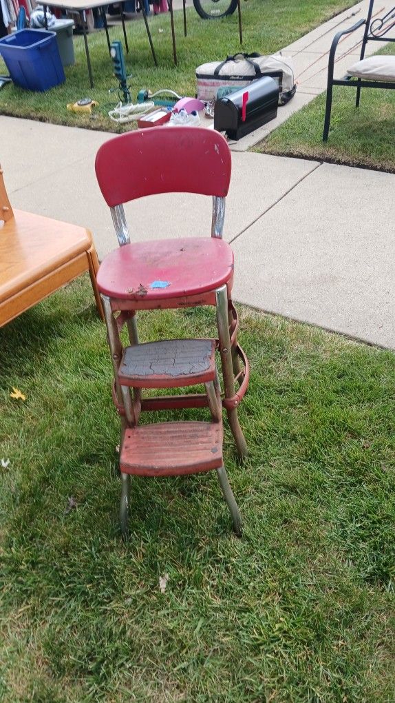 Antique Step Chair
